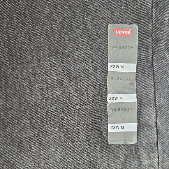 Levi's Charcoal Denim Jeans - Picture 2 of 6